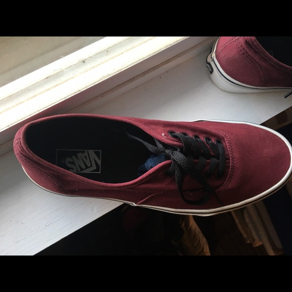 COPY - Lightly worn Maroon vans - Picture 6 of 9